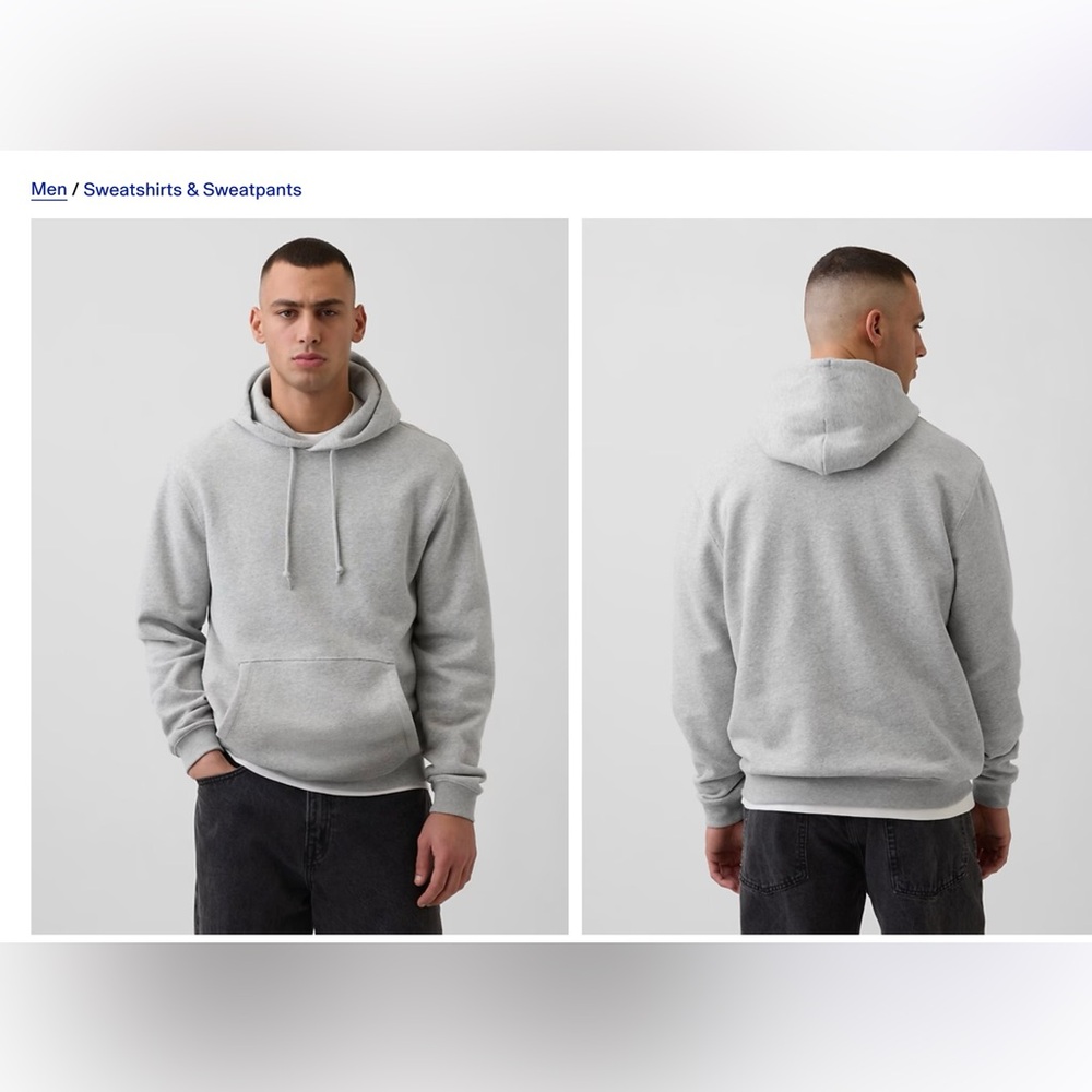 GAP Men's Light Gray Sweat Set